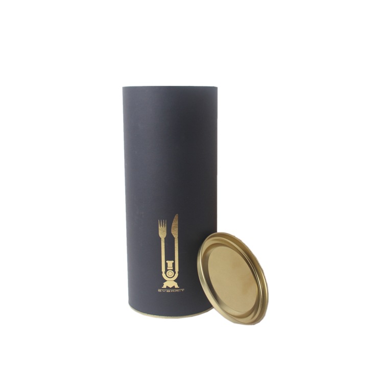 Rohrbox mit Metalldeckel