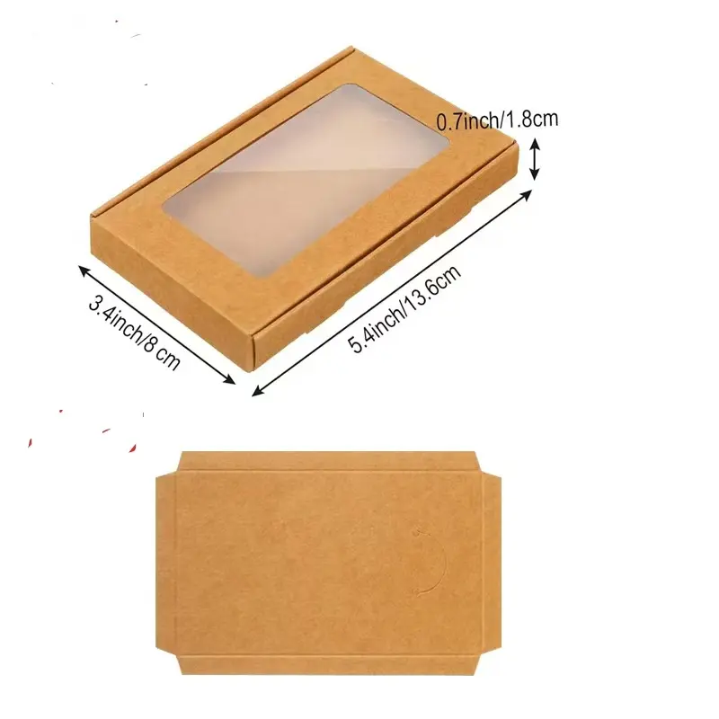 Clear Window Tissue Box