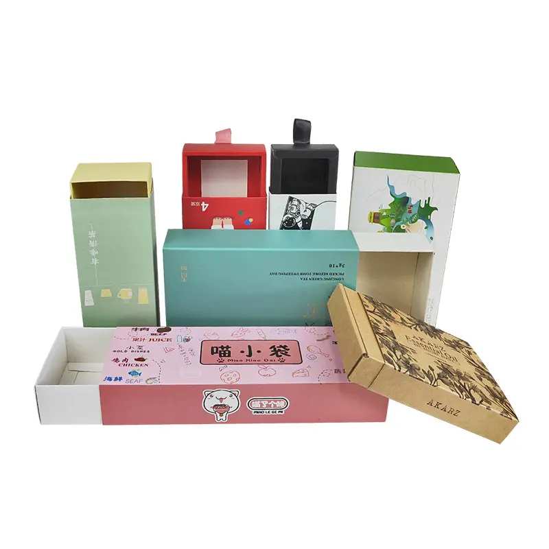 Colorful Sleeve Boxes
