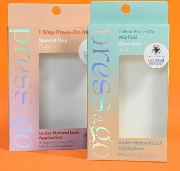 Window paper eyeliner box