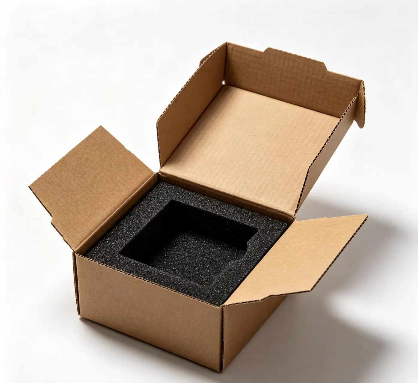 Boxes with foam insert