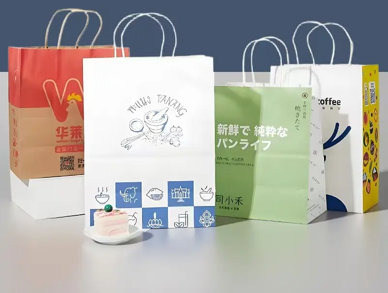 Wholesale paper bags with handles