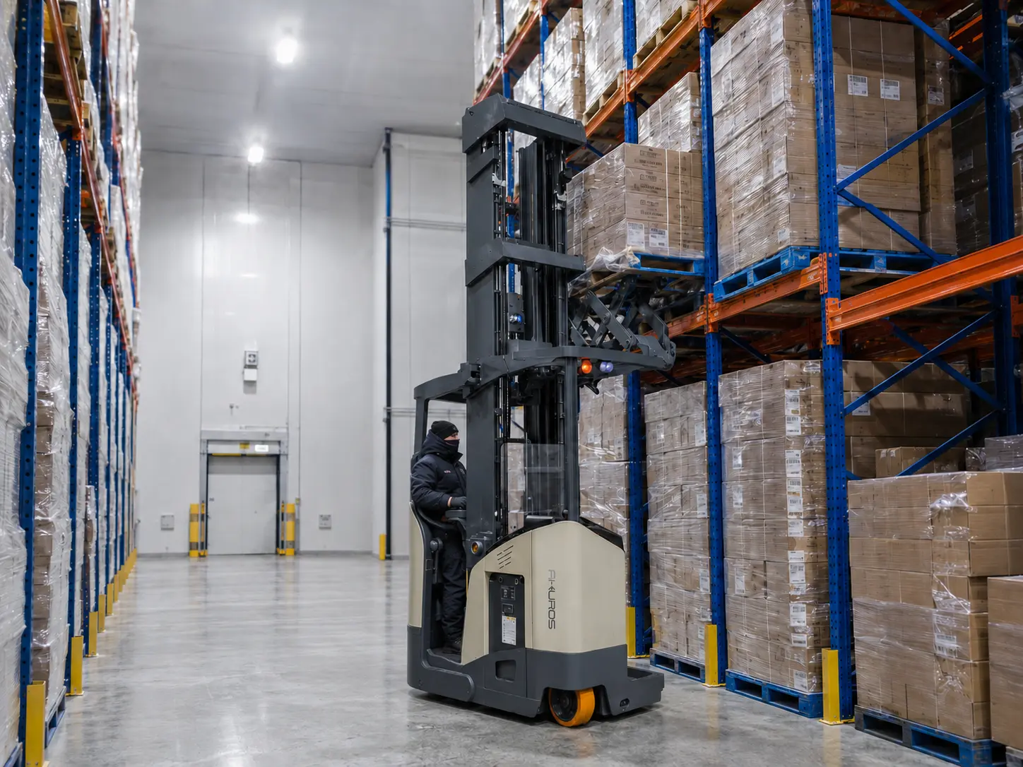 High-density cold storage warehouse project