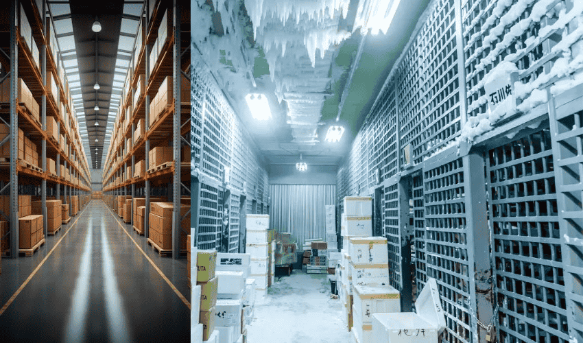 Refrigerated warehouse one-stop warehouse