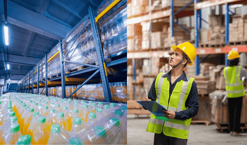 Food & Beverage Warehouses Drive-in Racking System