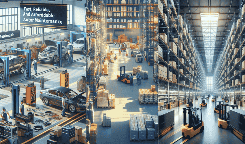 One-stop warehouse for various industries