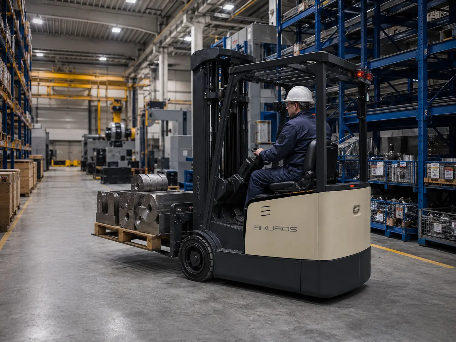 Forklift and racking project image