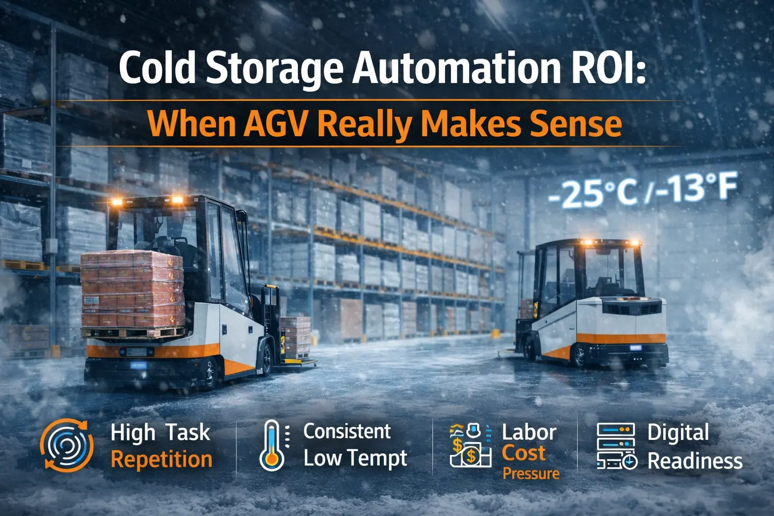 Cold Storage Automation ROI: When AGV Really Makes Sense