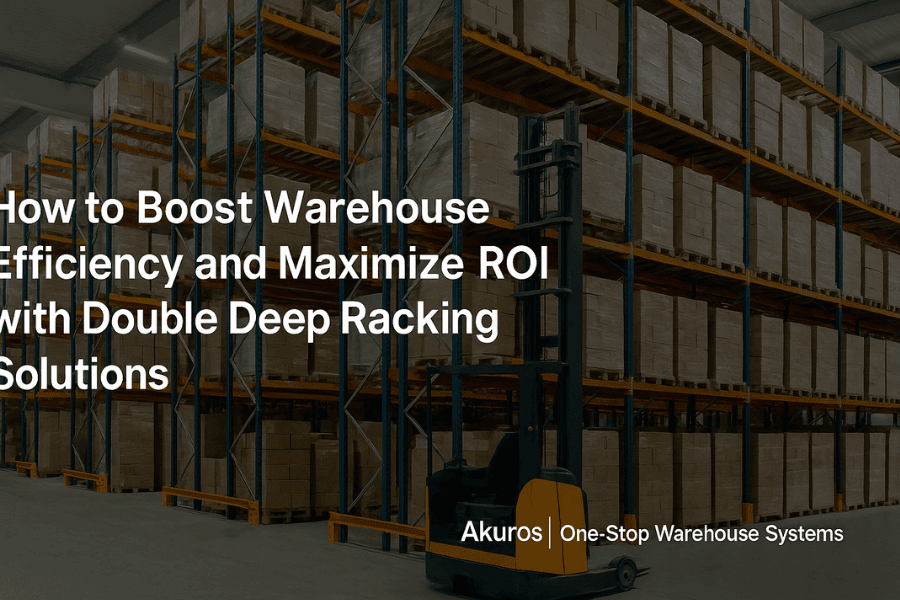 How to Maximize Warehouse Space and ROI with Double Deep Racking Solutions
