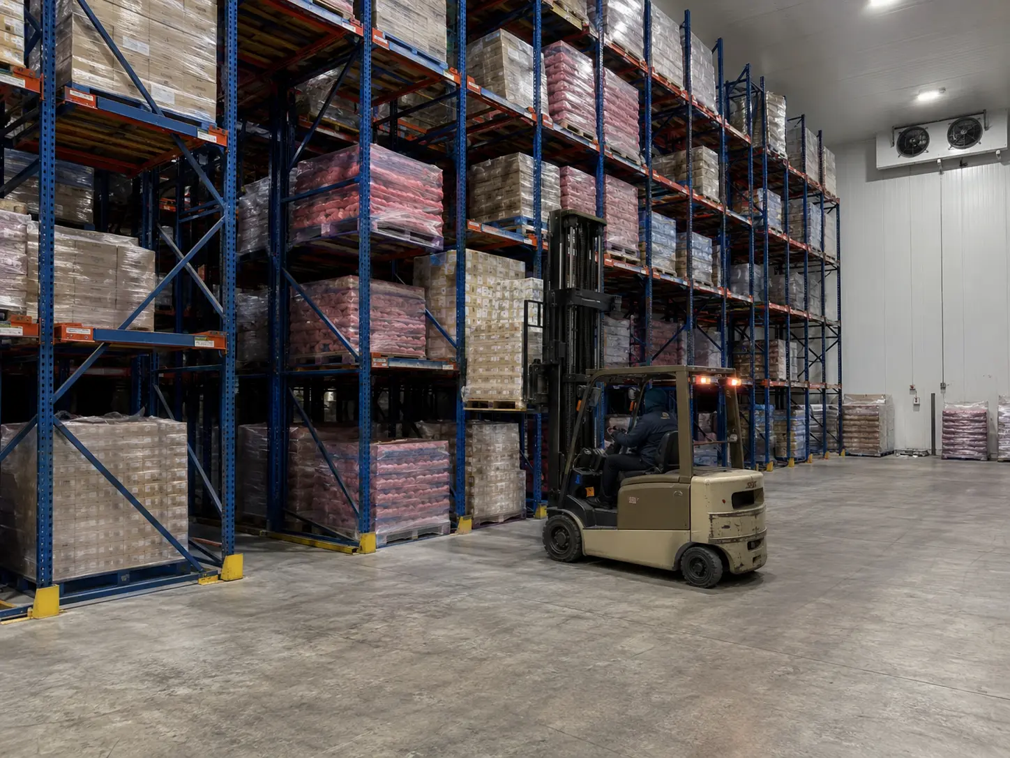 Drive-in Racking System for Cold Storage