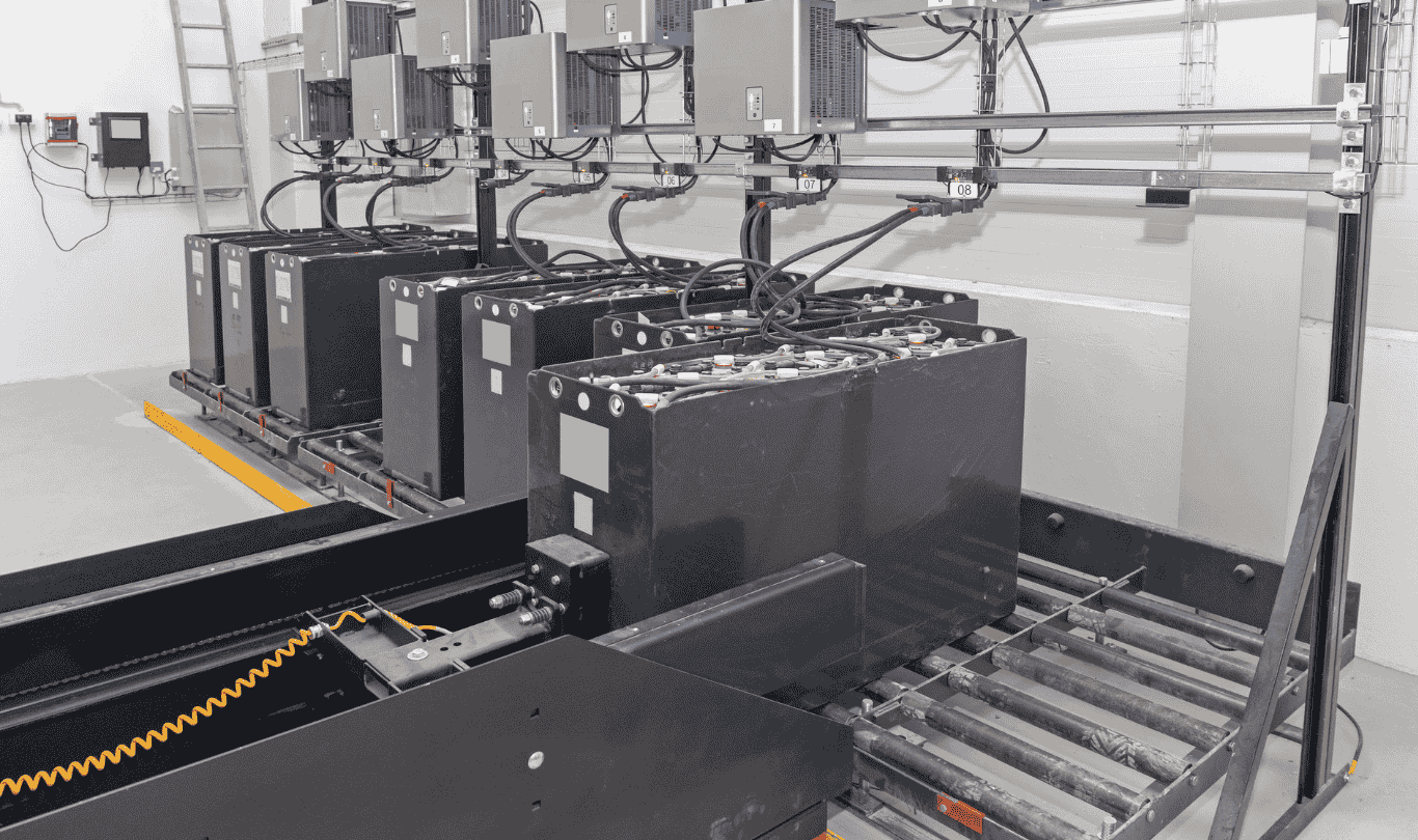 Forklift Batteries Powering Warehouse Efficiency