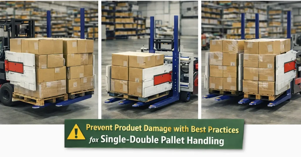 Single-Double Pallet Handling