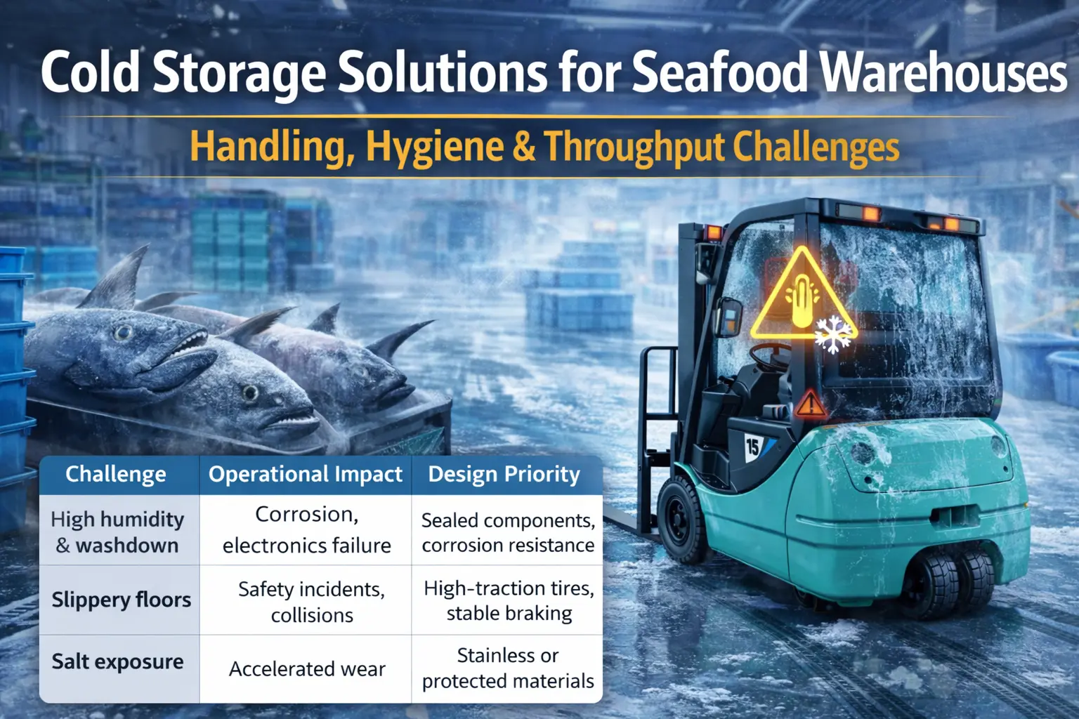 Cold Storage Solutions for Seafood Warehouses