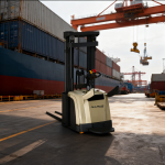 Akuros Electric Stacker Truck for Smart Warehouse Pallet Handling