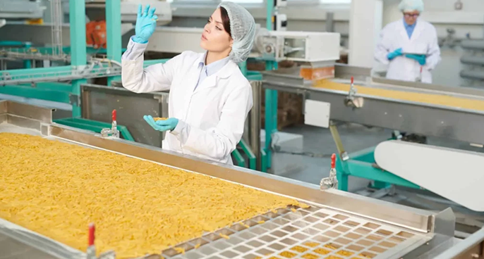 Puff pastry production line