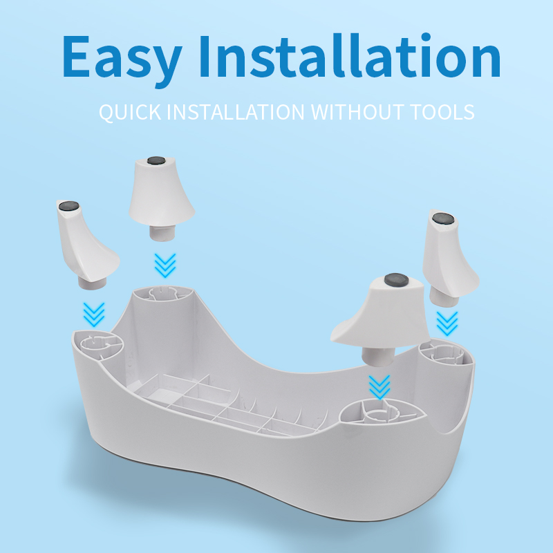 A6103 White Toilet Stool