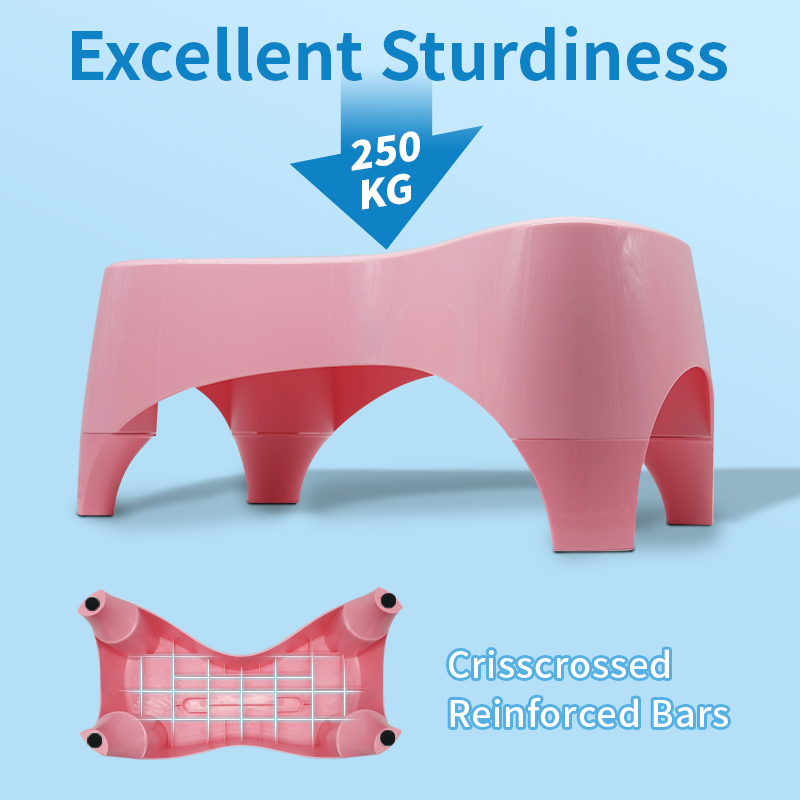 A6103 Pink Toilet Stool
