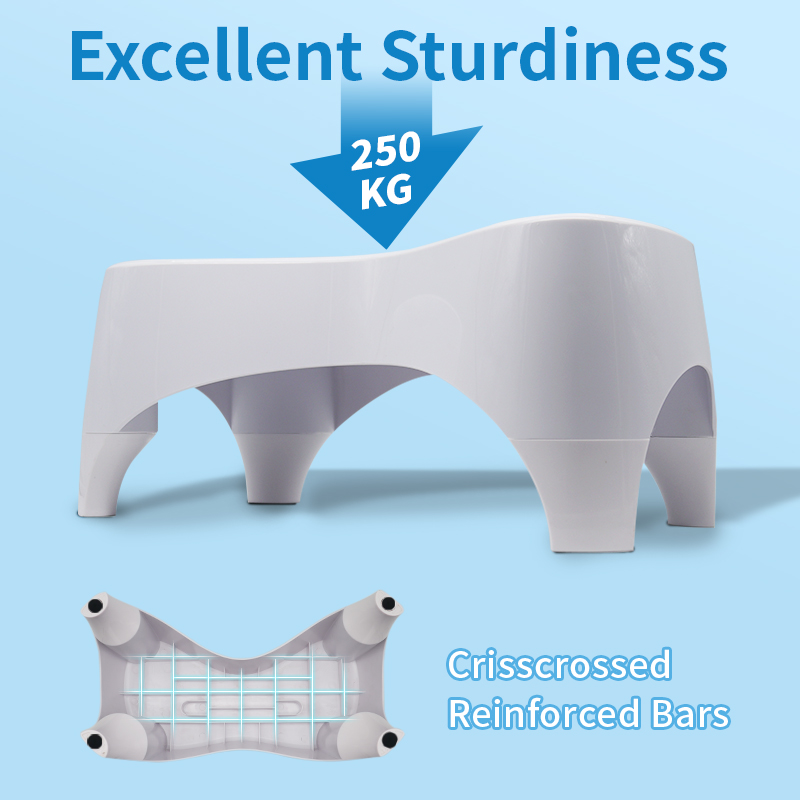 A6103 White Toilet Stool