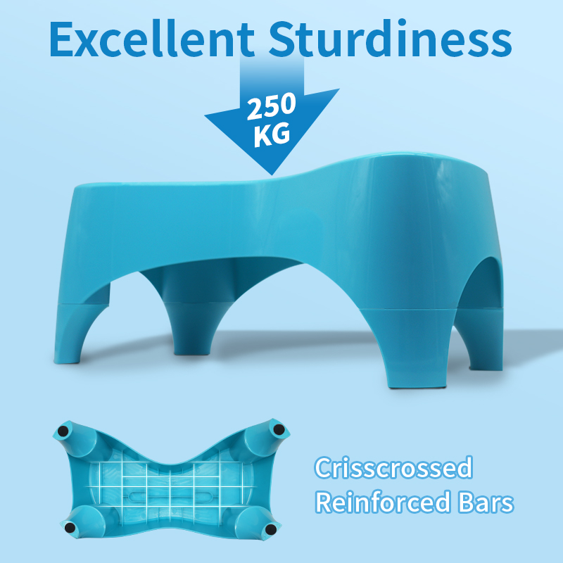 A6103 Blue Toilet Stool