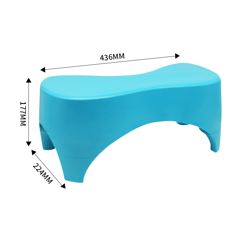 A6103 Blue Toilet Stool
