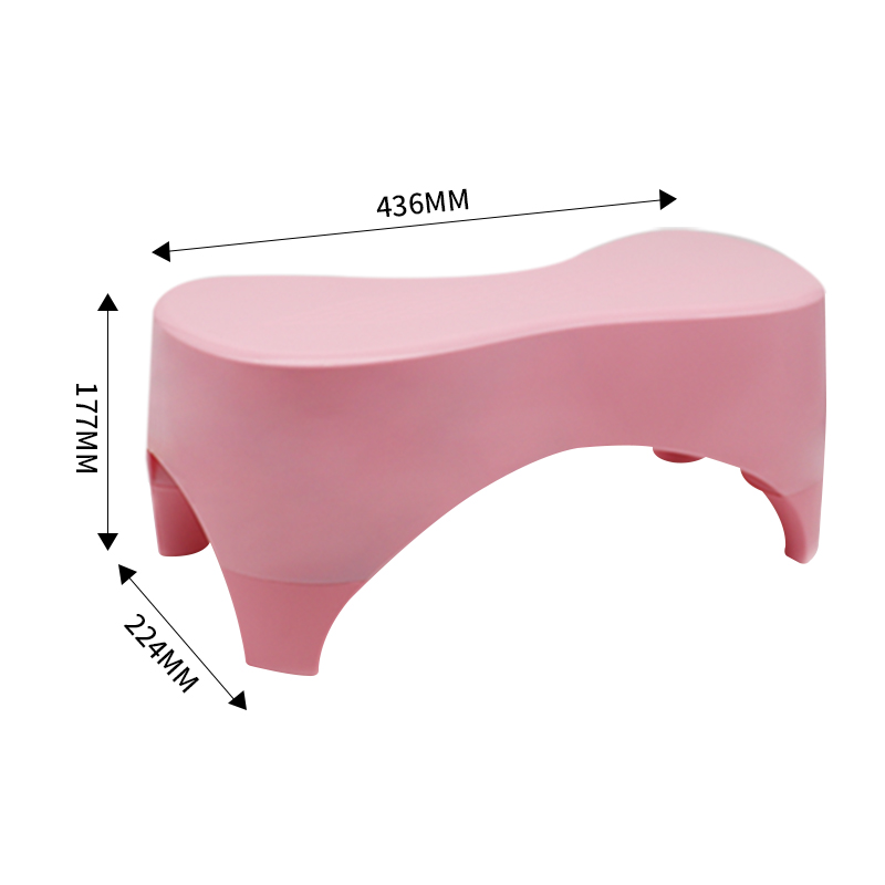 A6103 Pink Toilet Stool