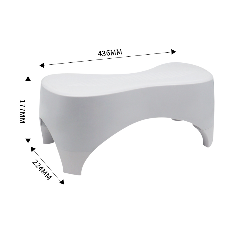 A6103 White Toilet Stool