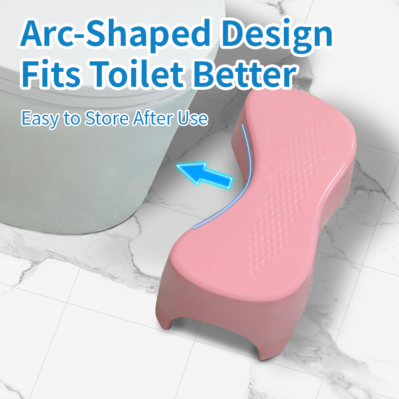 A6103 Pink Toilet Stool