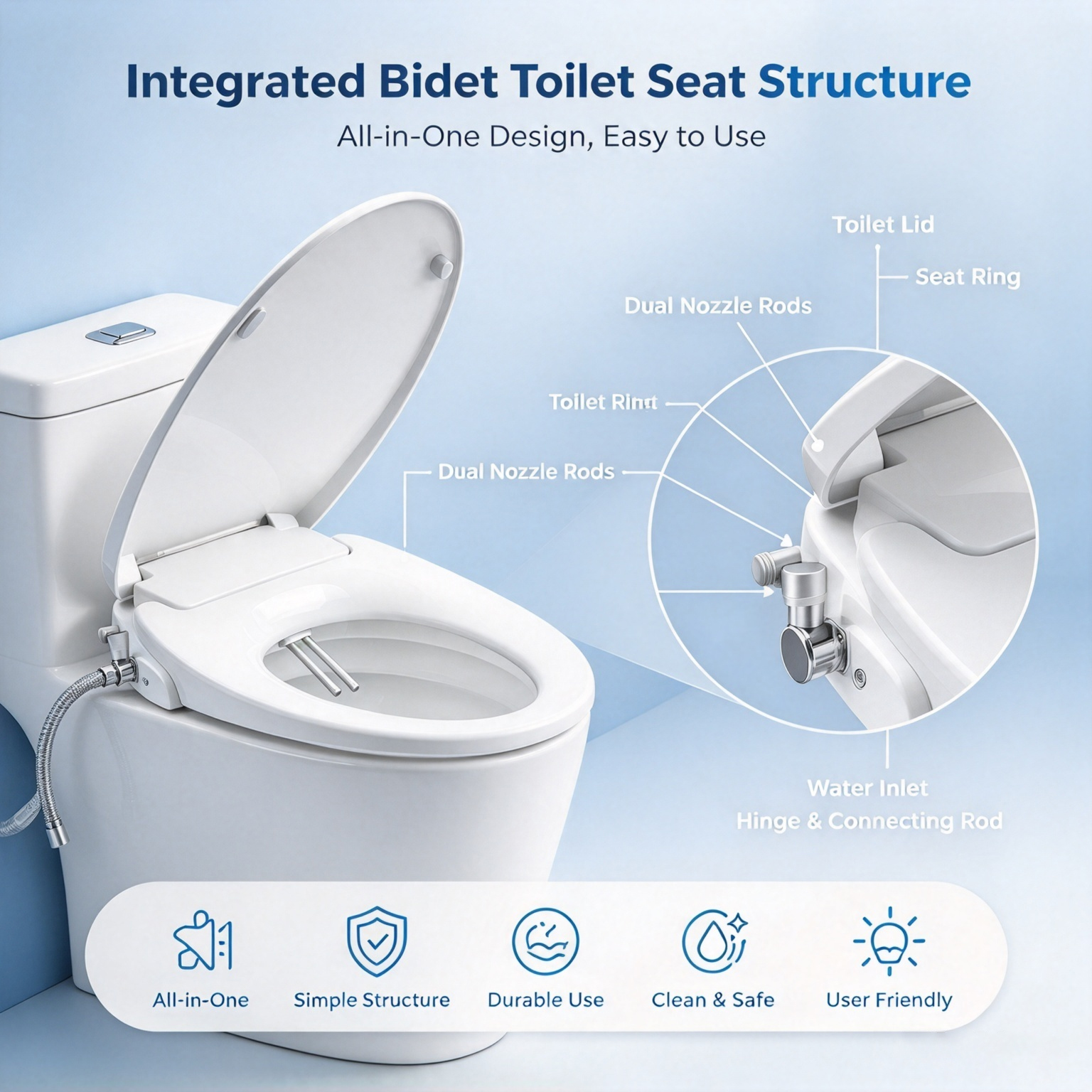 Innovative Bathroom Solutions: The Slow-Close Modern Toilet Seat