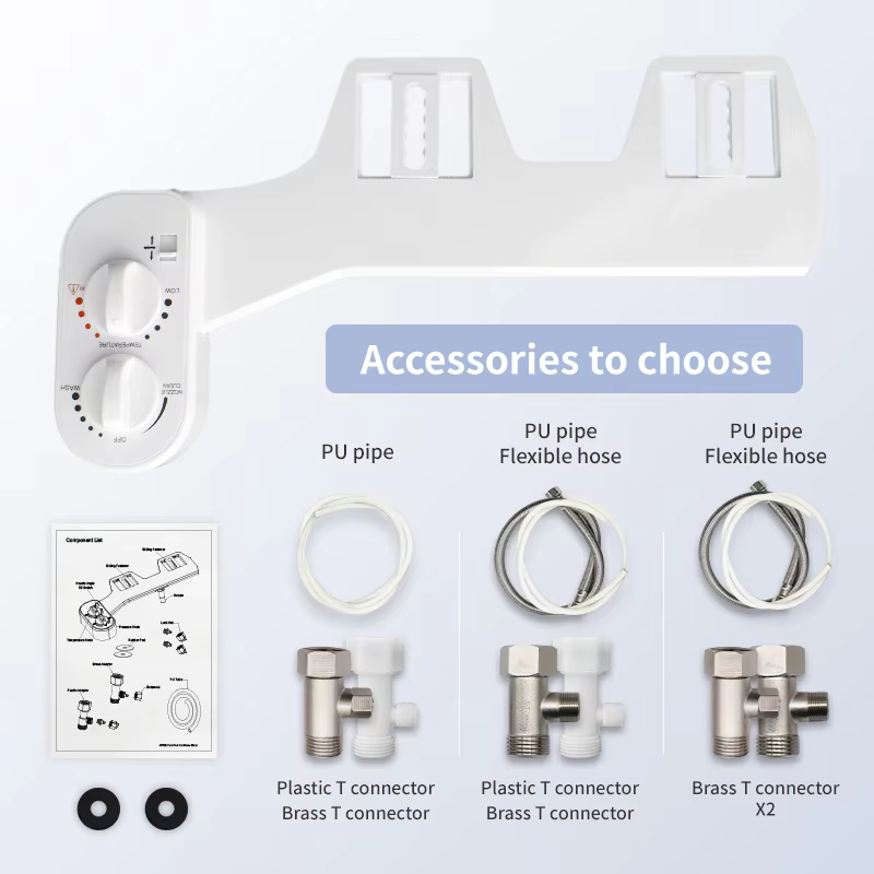 A8702 Black Single Nozzle Bidet