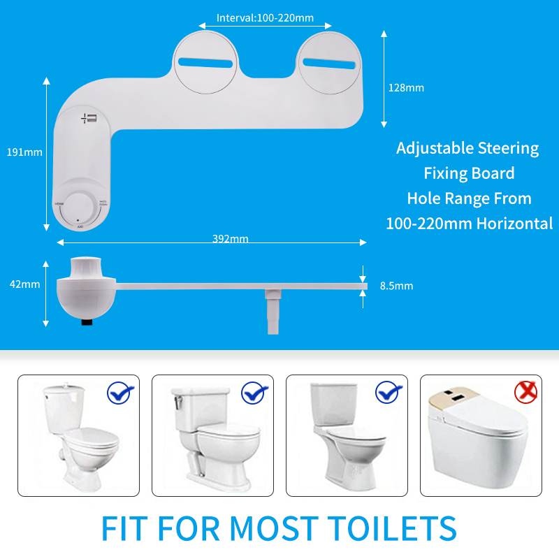 A8805s Bamboo Knob Bidet