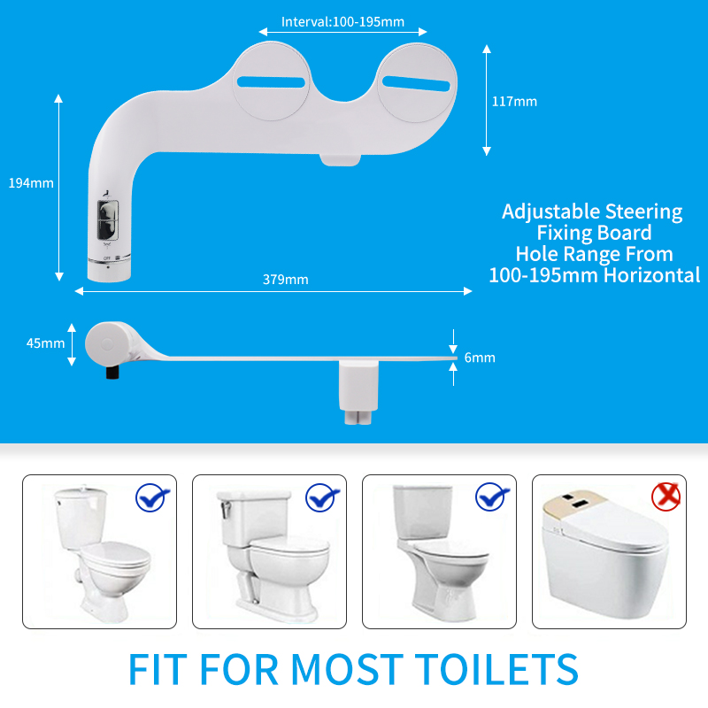 A8809 Button & Knob Bidet