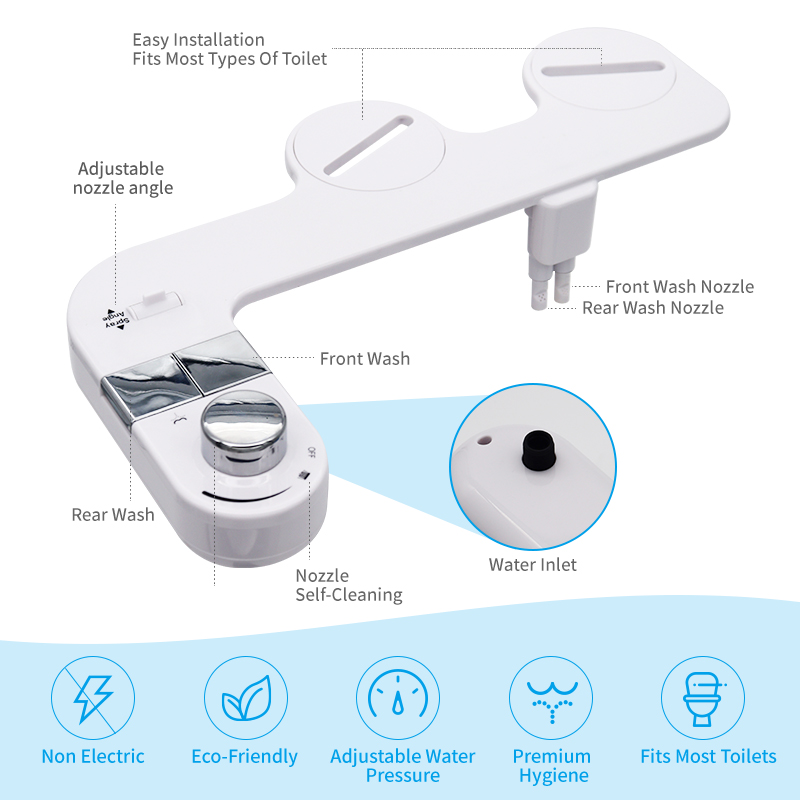 A8813 Key&Button Bidet