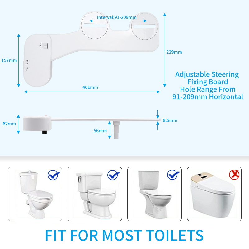 A8815 Concealed Knob Bidet
