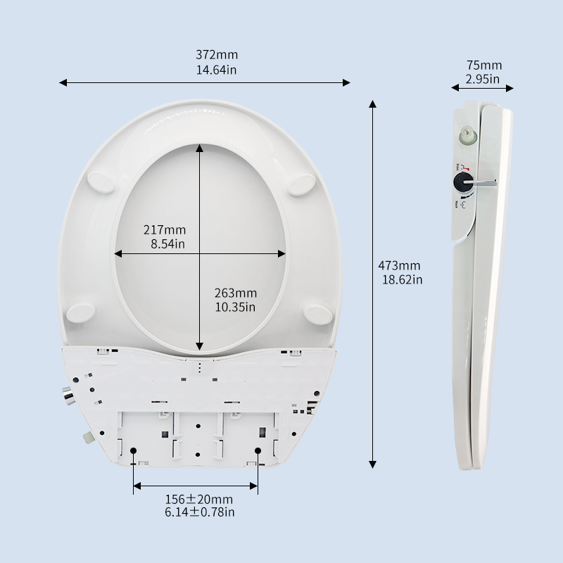 A1102 Round Bidet Toilet Seat