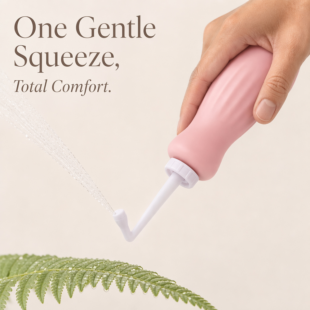 Pink Portable Travel Bidet