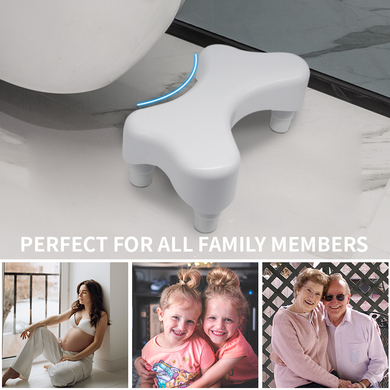 A6105 White Toilet Stool