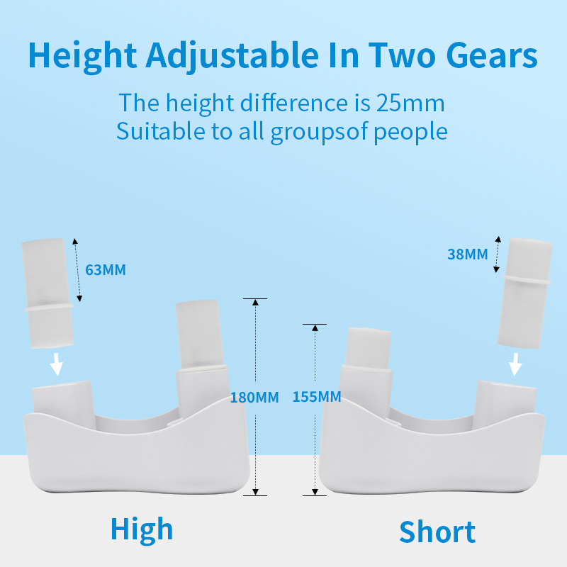 A6105 White Toilet Stool