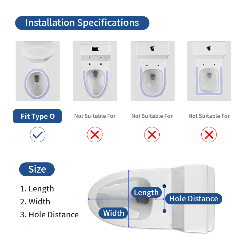 GP001 Round Toilet Seat