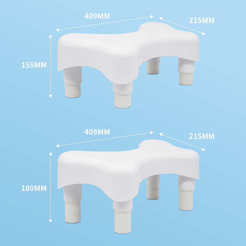 A6105 White Toilet Stool