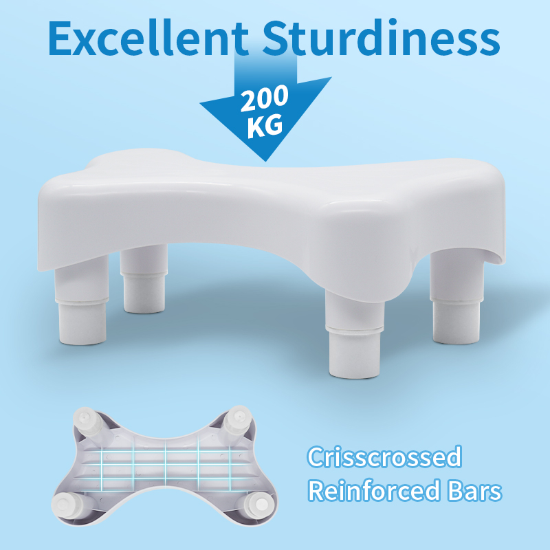 A6105 White Toilet Stool