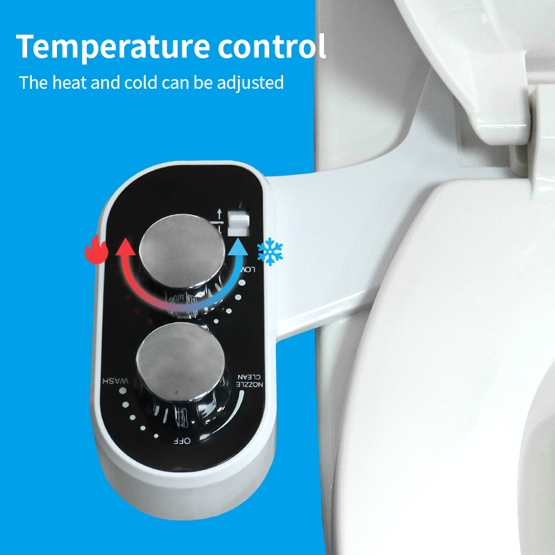 A8702 Black Single Nozzle Bidet
