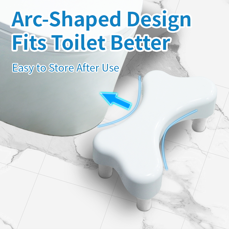 A6105 White Toilet Stool
