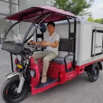 China Van-type Refrigerated Electric Tricycle HPX20 Factory | XUZHOU YOOYEE MOTORS CO. ,LTD