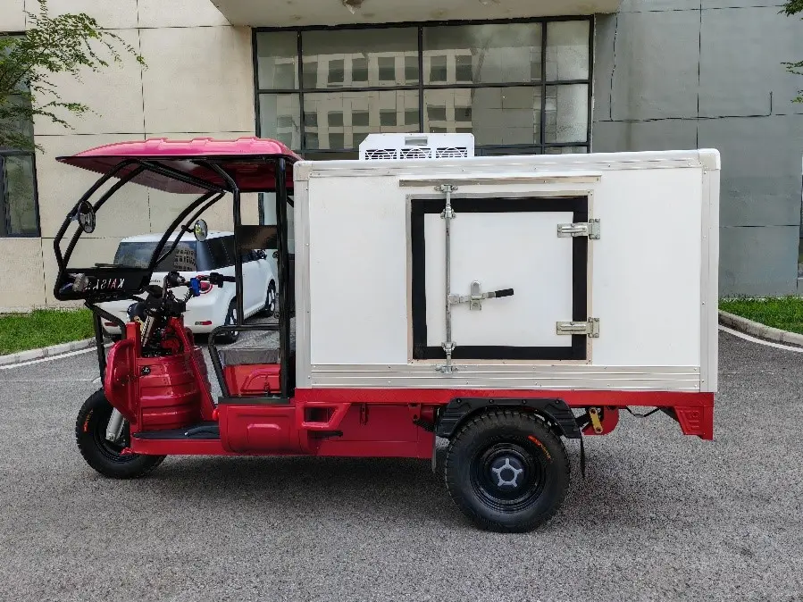 Van-type refrigerated electric tricycle HPX20 Details (2)