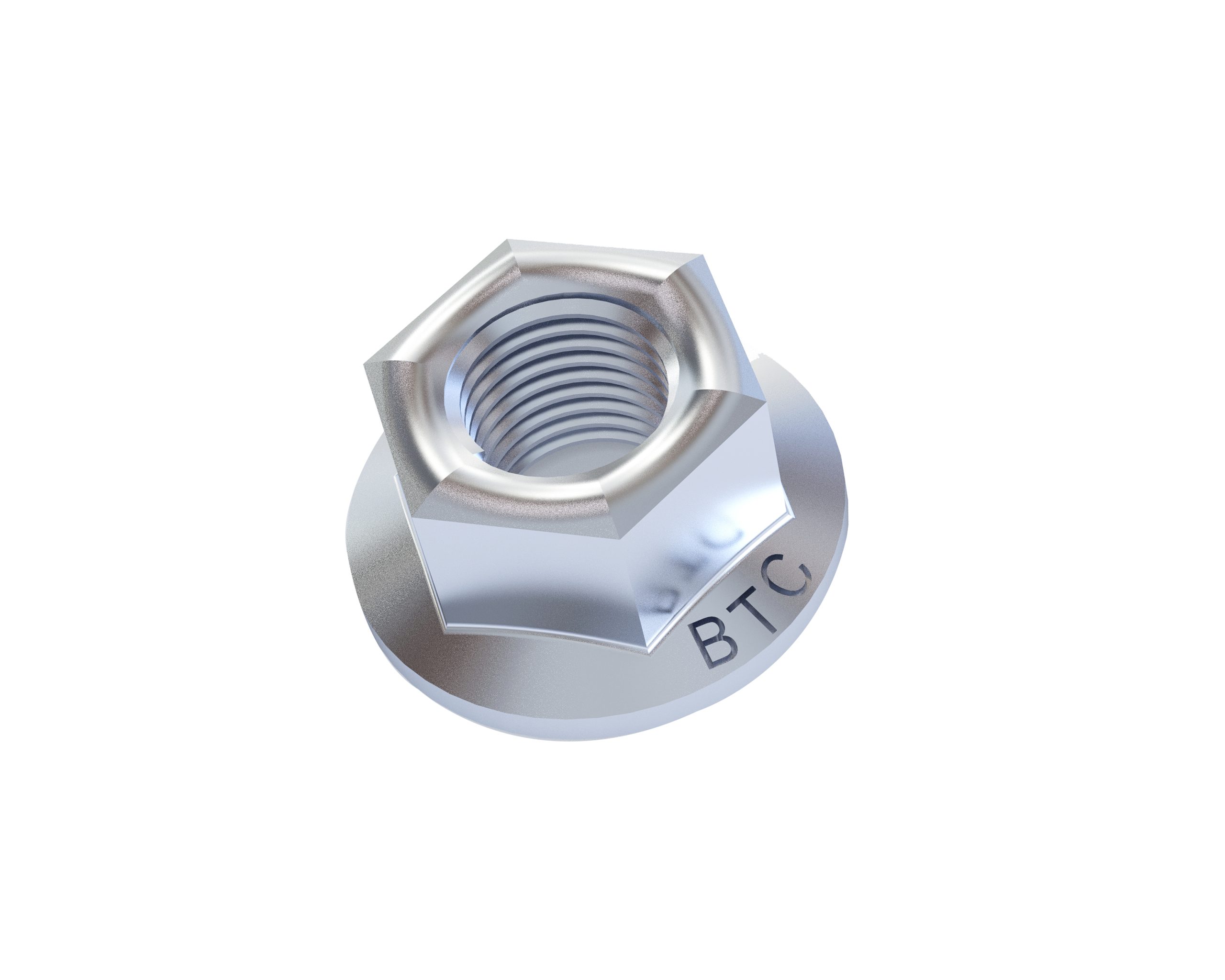 INOX A2,A4 Stainless Steel  M10 M12 Hex Flange Nut