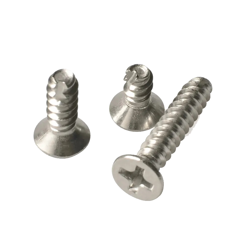 Flat head self tapping screws, DIN7982 , Countersunk head screw