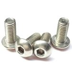 Pan head machine screws, DIN7985 stainless steel 304