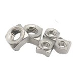 Stainless Steel 304/316 DIN557 DIN562 Square Nut M6 M8 M10 -