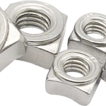 Stainless Steel 304/316 DIN557 DIN562 Square Nut M6 M8 M10 -