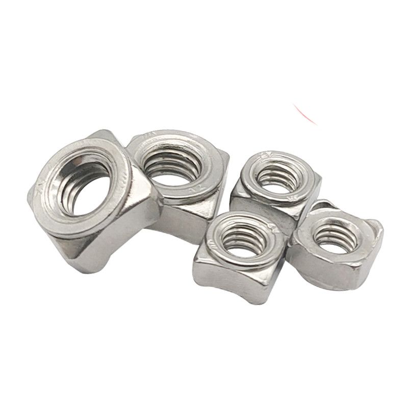 Stainless steel 304/316 DIN557 DIN562 Square Nut M6 M8 M10